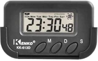 Ev ve Araç Tipi Dijital Saat Kronometreli Alarmlı Pilli Saat