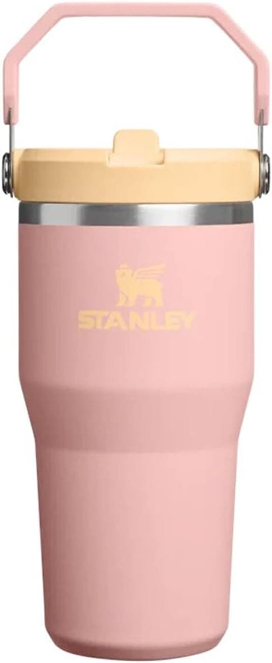 Stanley The IceFlow Flip Straw 2.0 Tumbler 0.60L Pipetli Termos 10-13425-0141 Pembe