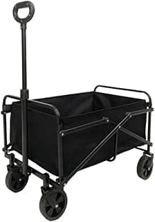 Kiwi KFW-392 Katlanır El Arabası 120 kg Kapasite 80 L Hacim 360° Teker