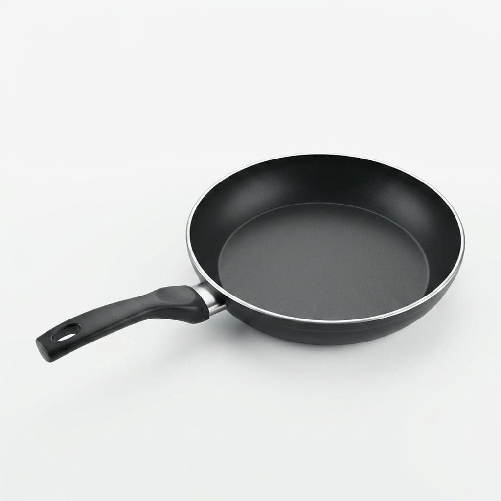 Papilla 26 cm Buz Tava - Koyu Yeşil/Siyah Yanmaz Yapışmaz Granit Efektli Omlet ve Krep Tavası