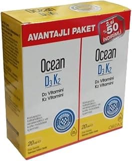 Ocean Orzax D3 K2 Damla 2x20 ml,%50 İndirimli TYBEY9OCD5KK136C01
