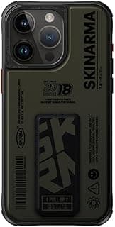 SKINARMA iPhone 15 PRO MAX ile Uyumlu Telefon Kılıfı, Spunk (Kalay Yeşili)