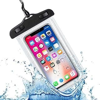 Babilden Su Geçirmez Cep Telefonu Kılıfı Tüm Telefonlara Uygun (7 İnçe Kadar)%100 Waterproof (Siyah)