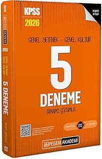 2026 KPSS Genel Yetenek Genel Kültür Tamamı Çözümlü 5 Deneme