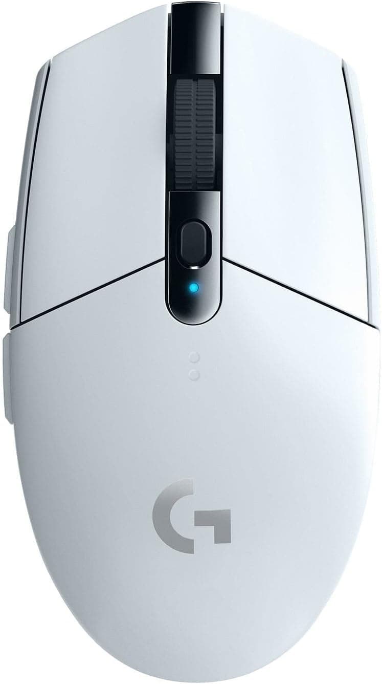 Logitech G G305 LIGHTSPEED Kablosuz Oyuncu Mouse, 12.000 DPI HERO Sensör, 6 Programlanabilir Tuş, 1 ms Bildirim Hızı, 99 gr Ağırlık, 250 Saat Pil Ömrü, Beyaz