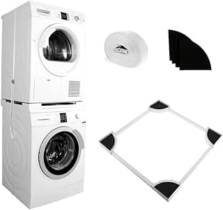 Çamaşır makinesi ve Kurutma makinesi Üst Üste İstifleme kiti