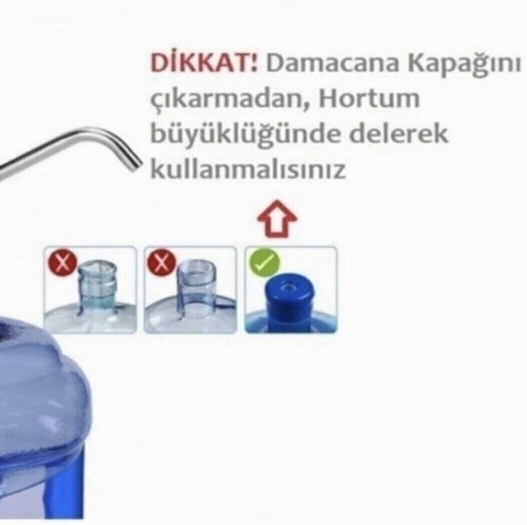 ARVALE Damacana Su Pompası Şarjlı Otomatik
