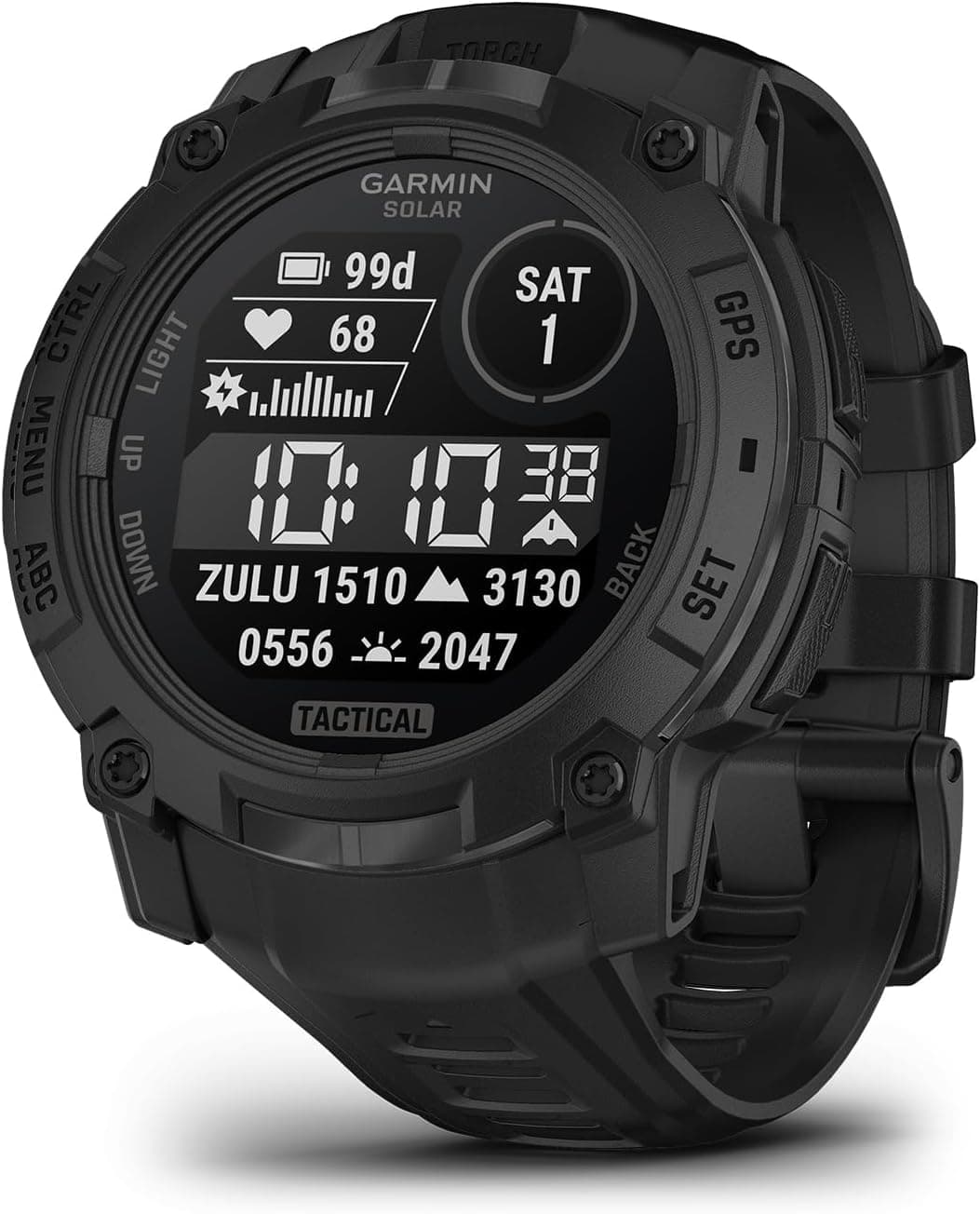 Garmin Instinct 3 – 50 mm Solar Tactical Edition Siyah