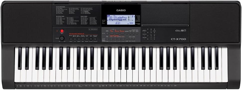 Casio CT-X700 61 Tuşlu Org, Dokunuş Tepkili 61 tuş, 48 Polifoni