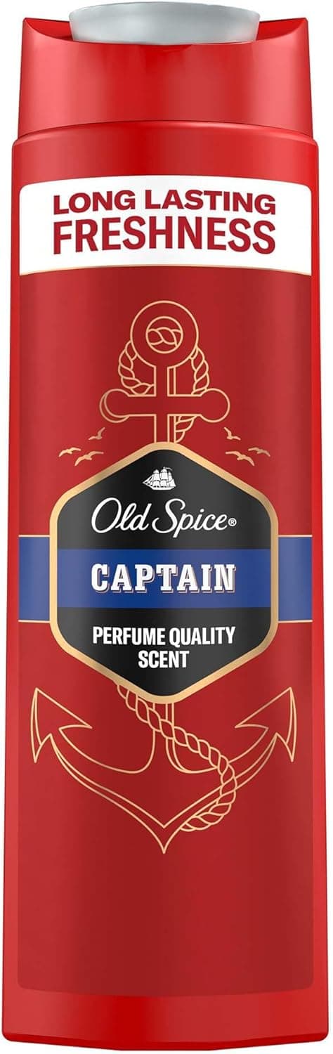 Old Spice Captain Erkekler İçin Duş Jeli ve Şampuan 400 ml