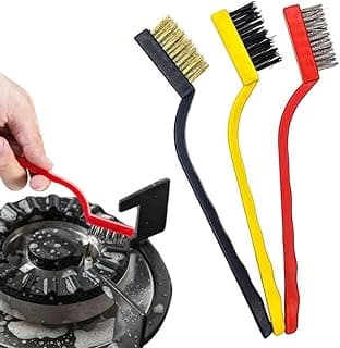 3 Lü Detay Temizlik Fırça Seti Araba -Mutfak Ocak - Fayans Temizlik Fırça (Bakır- Demir- Plastik)