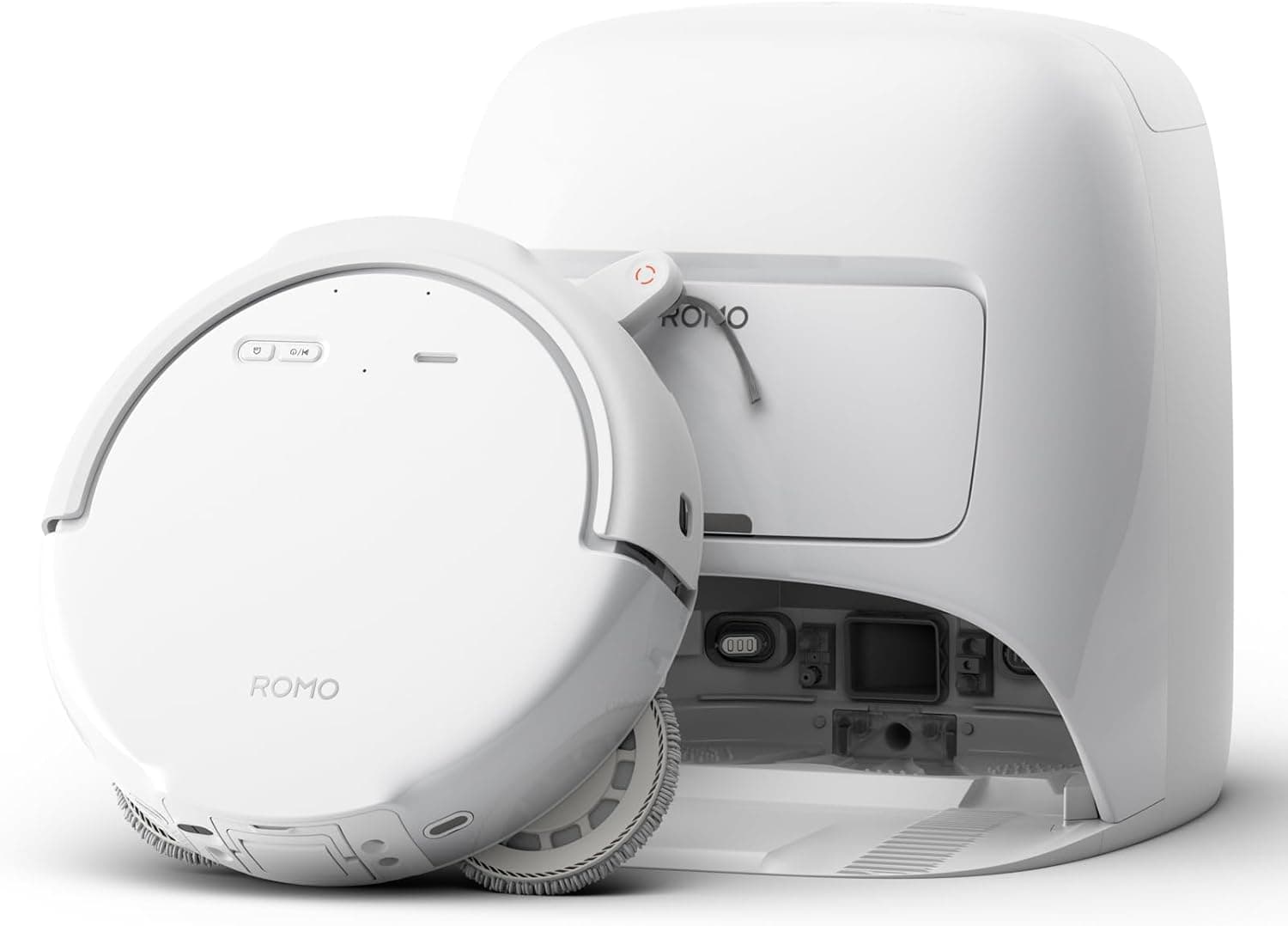 DJI Romo S Robot Süpürge, Paspas Fonksiyonu, 25.000 Pa Emme Gücü, Drone Seviyesinde Engel Algılama, Dolaşmayı Önleyici Fırça, Kendi Temizleyen Şarj İstasyonu, 200 Gün Bakım Gerektirmeyen Kullanım | 25.000 Pa emiş gücü, drone seviyesinde engel algılama, dolaşmayan silindir fırça, otomatik silme pedi 
