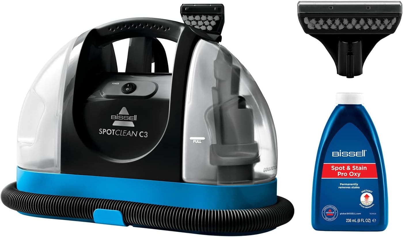 Bissell SpotClean C3 | Halı-Koltuk Yıkama ve Leke Çıkarma Makinesi | 340W | 3619N