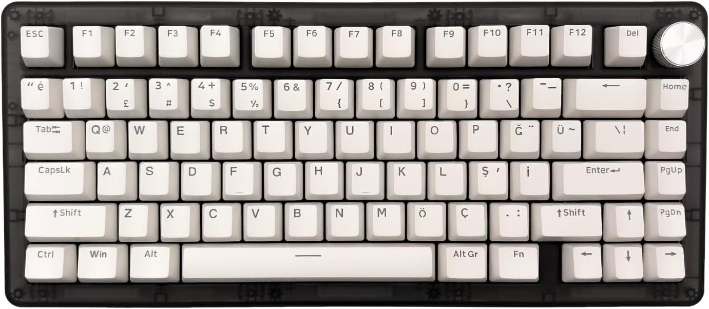 Klasse K75 HE Manyetik Klavye (Mist Pearl)