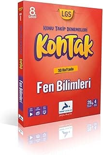 paraf yayınları Paraf 8. Sınıf Fen Bil. 30 Kontak Deneme (Konu Takip Denemeleri),TYBBYY026ZZN795D17