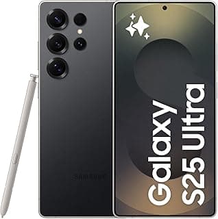 Samsung Galaxy S25 Ultra, Yapay Zeka(AI) Telefon, 12GB RAM, 512GB Hafıza, Titanyum Siyah, Android Akıllı Telefon, 200MP Kamera, S Pen, Uzun Pil Ömrü (Samsung Türkiye Garantili)