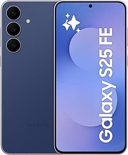 Samsung Galaxy S25 FE Yapay Zeka (AI) Telefon, Lacivert, 8GB Bellek, 256GB Depolama, 50MP Kamera, 6,7 inç Ekran, İnce ve Daha Hafif Tasarım (Samsung Türkiye Garantili)