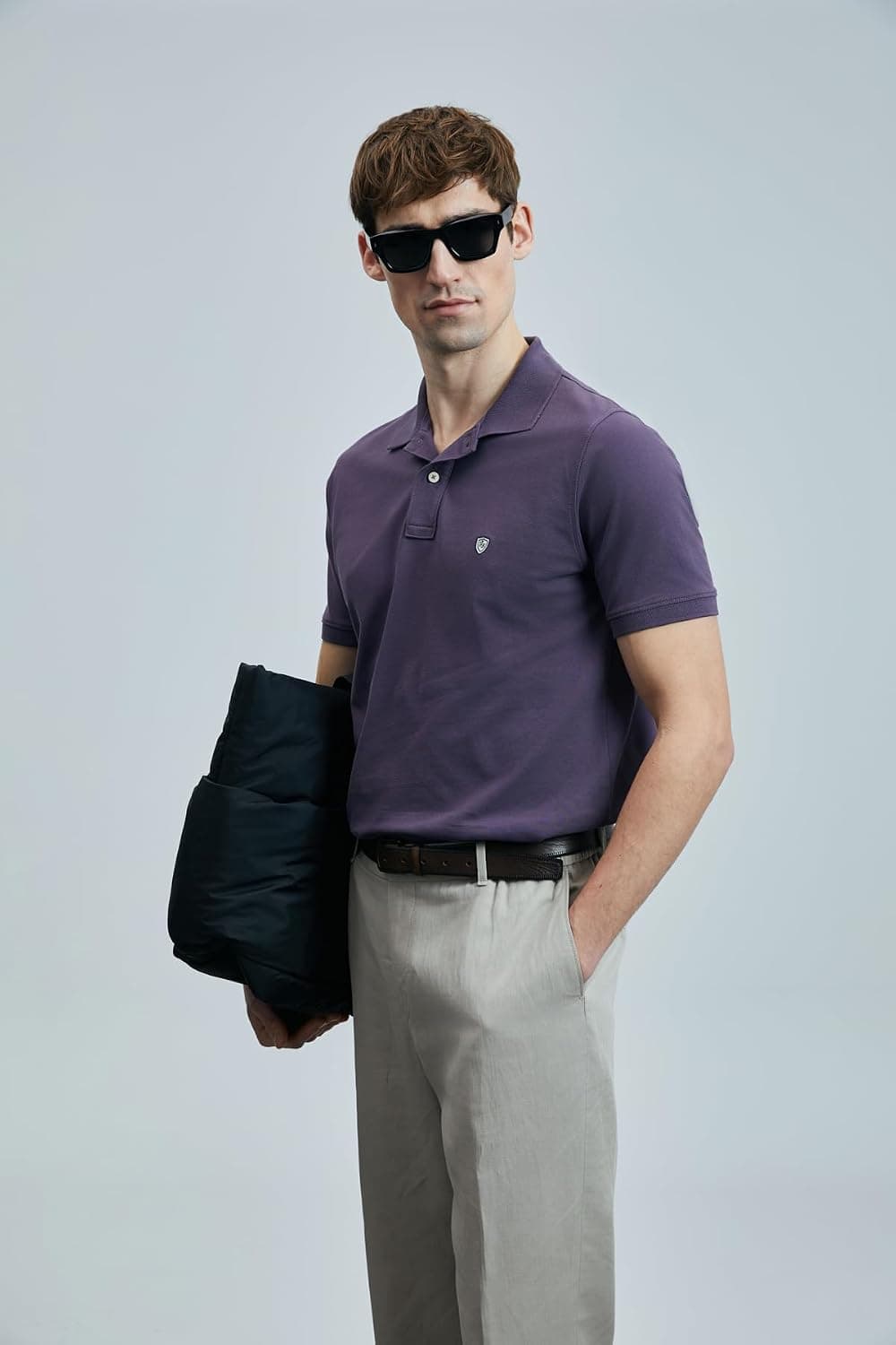 Lufian Laon% 100 Pamuk Comfort Fit Düğmeli Polo Yaka T Shirt Erkek POLO YAKA T SHİRT 111040206