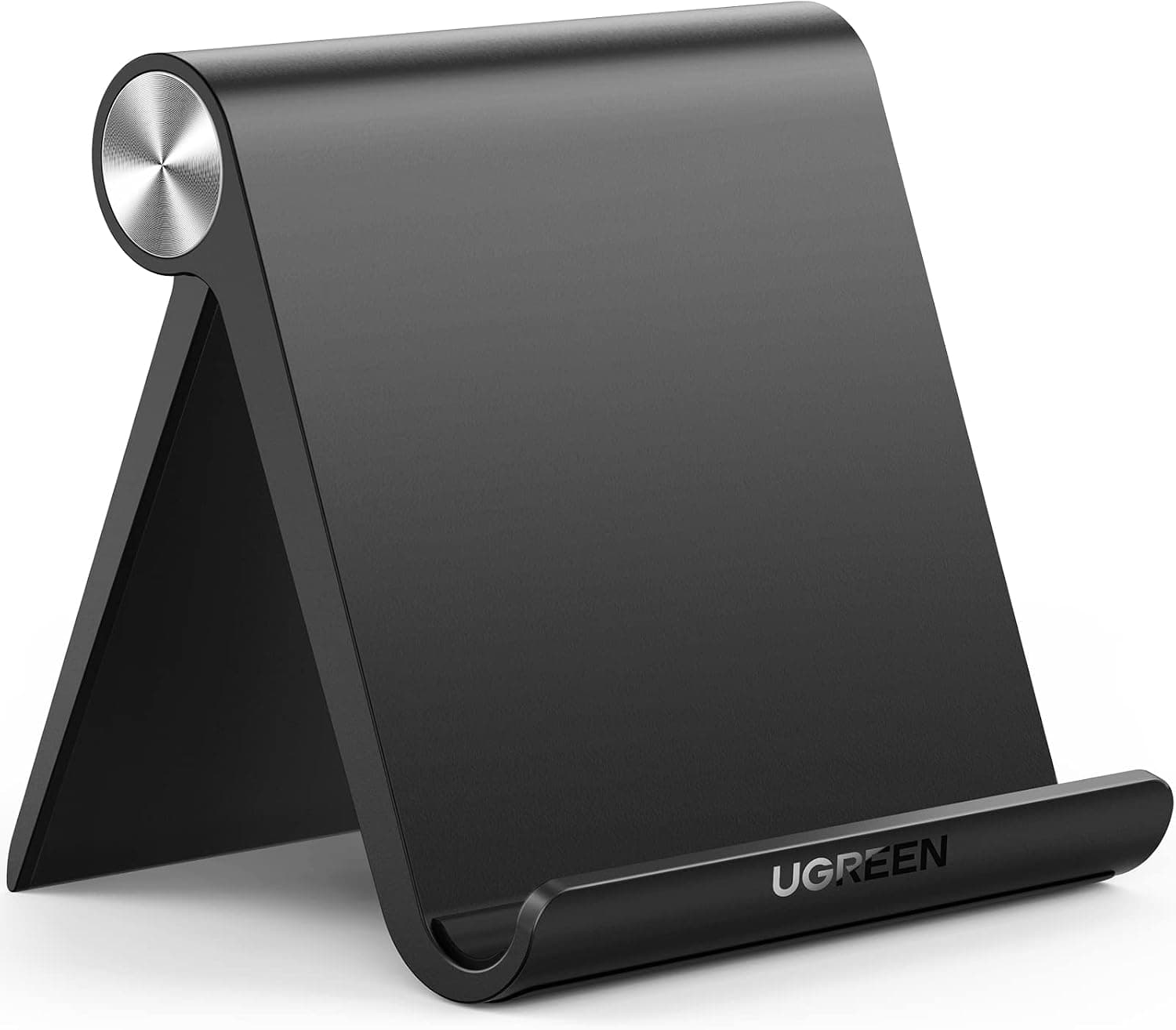 UGREEN Katlanabilir Tablet Standı iPad MediaPad ile Uyumlu Tablet Tutacağı Surface Galaxy Tab iPhone (Siyah) | 0 ila 100 derece ayarlanabilir, ABS sert plastik, kaymaz ve çizilmez, taşınabilir, 11 inçe kadar iPad Air Mini ile uyumlu