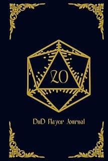 DnD Player Journal: Character Sheet, Spell Book, Inventory, Notes, and More