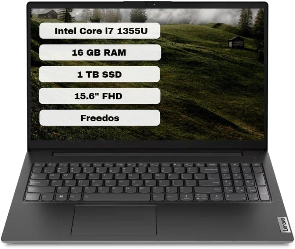 Lenovo V15 83A100HXTR i7-1355U 16GB 1TBSSD 15.6" FHD FreeDOS Dizüstü Bilgisayar