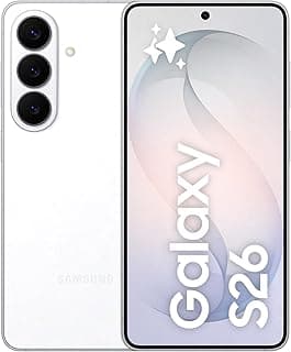 Samsung Galaxy S26 Beyaz, 256GB Depolama, Yapay Zeka Telefonu, 12GB Bellek, Özelleştirilmiş AP, Photo Assist, 50MP Kamera, 4300mAh Pil