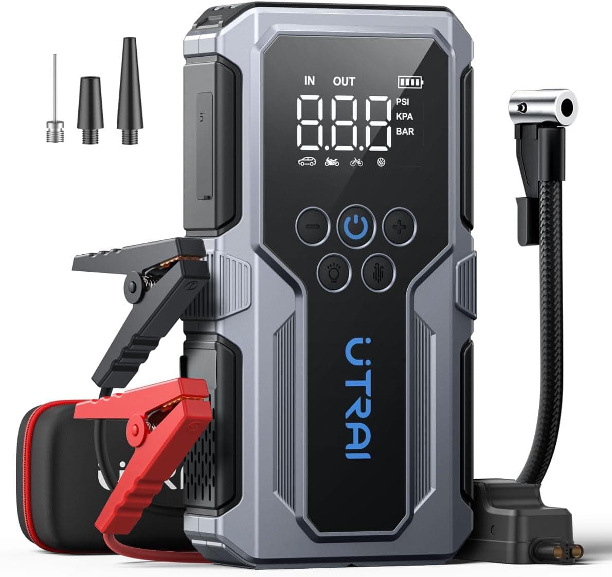 Utrai Jstar JS9 1500A 4 in 1 Jump Starter Taşınabilir Akü Takviye Kiti