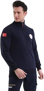 Paramedik Balıkçı Yaka Outlet Sweat - Lacivert