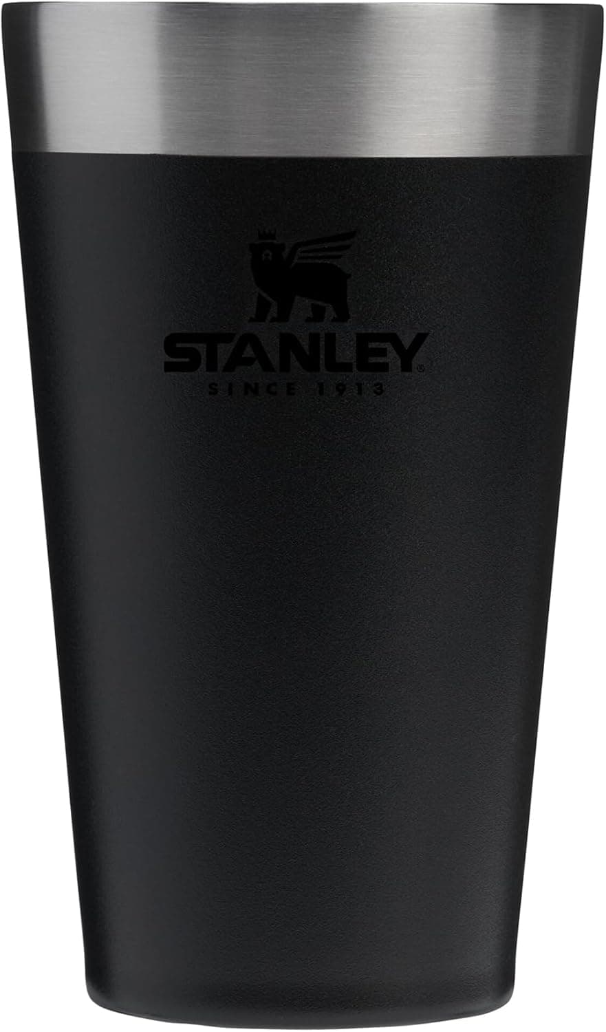 STANLEY Adventure Vakumlu Soğuk İçecek Bardağı 0.47 Litre - Siyah 2.0 | Paslanmaz Çelik