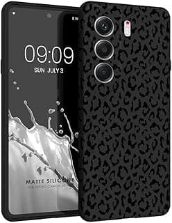 Coverzone Tecno Camon 40 Pro 5G İle Uyumlu Özel Tasarım Yüksek Kalite İçi Kadife Lansman Silikon Telefon Kılıfı SD-01 (Leopar)