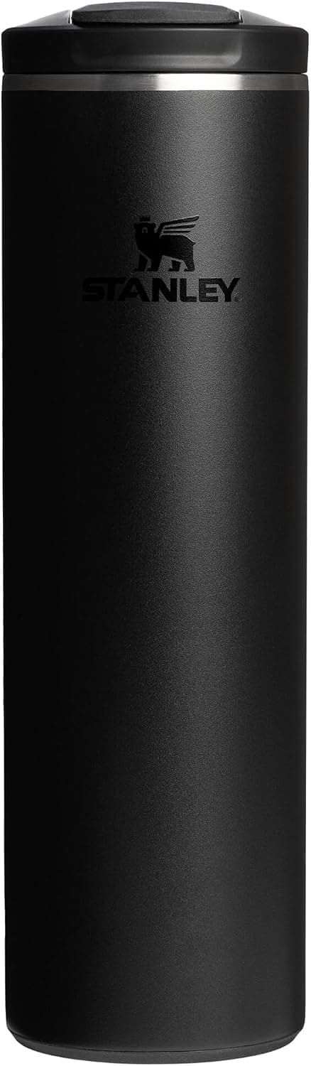 STANLEY The Transit FlipTop Mug Termos 0.60 Litre - Siyah 2.0 | Paslanmaz Çelik
