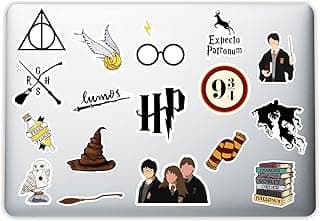 Harry Potter Dekoratif Laptop Notebook Tablet Telefon Sticker Set 012