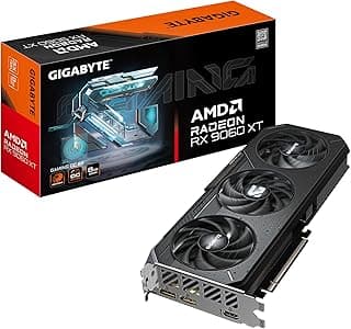 GIGABYTE Radeon RX 9060 XT GAMING OC 8G Grafik Kartı 8 GB GDDR7 128-Bit PCIe 5.0 WINDFORCE Cooling RGB Fusion 3x DisplayPort 1x HDMI