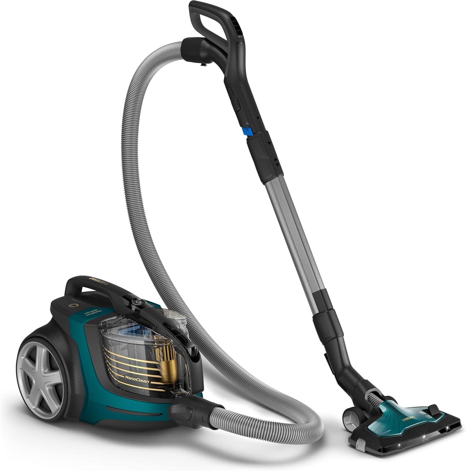 Philips Marathon Ultimate Toz Torbasız Elektrikli Süpürge, 899W, PowerCyclone 10, TriActive Ultra LED Başlık, Power Max Sensör, XB9185/07