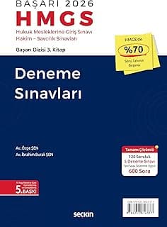 Başarı – HMGS Deneme Sınavları Hukuk Mesleklerine Giriş Sınavı Hakim – Savcılık Sınavları 5. Baskı