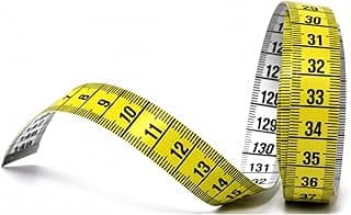 Orret Home 150 Cm Vücut Beden Ölçüm Metresi, Diyetisyen Mezurası, Terzi Mezurası, Esnek Mezura, Kıyafet Ölçüm Metresi, Bel Ölçme Bandı, Dikiş Nakış ve Vücut Ölçümü İçin Mezura