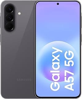Samsung Galaxy A57 5G Android Akıllı Telefon, 256GB Hafıza, 8GB RAM, Gri, 6 Nesil OS Güncellemesi, Geniş Ekran, Üçlü Kamera (Samsung Türkiye Garantili)