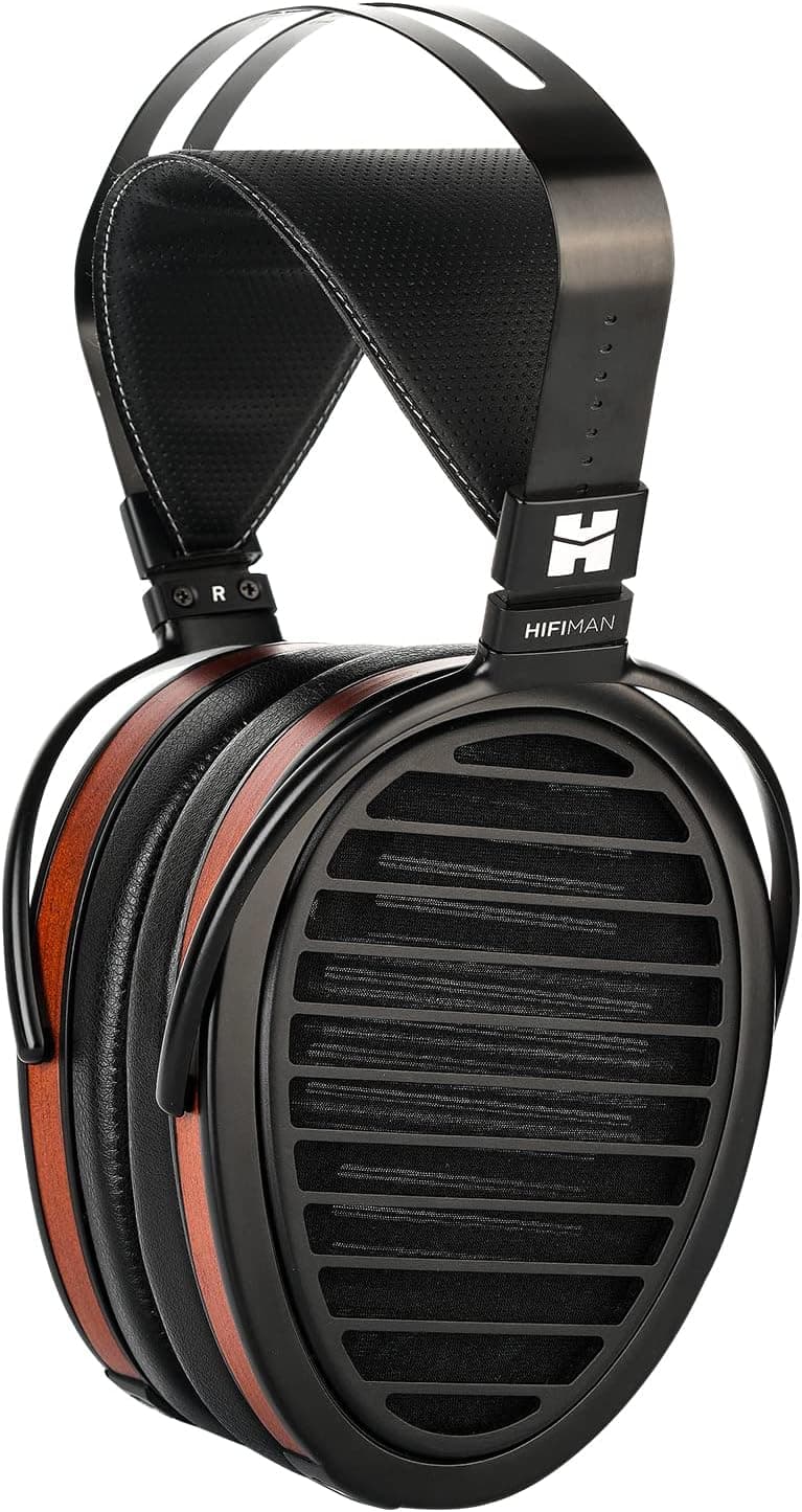 Hifiman Arya Organic | Kulak Üstü/Over Ear Full-Size Open-Back/Arkası Açık Planar Magnetik, Stealth Magnetik &amp; Nanometer Thickness Diyafram Hi-Fi Kulaklık, Stüdyo/Audiophiles için