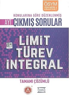 KAMPANYA - A Yayınları AYT Limit Türev İntegral Tamamı Çözümlü Çıkmış Sorular