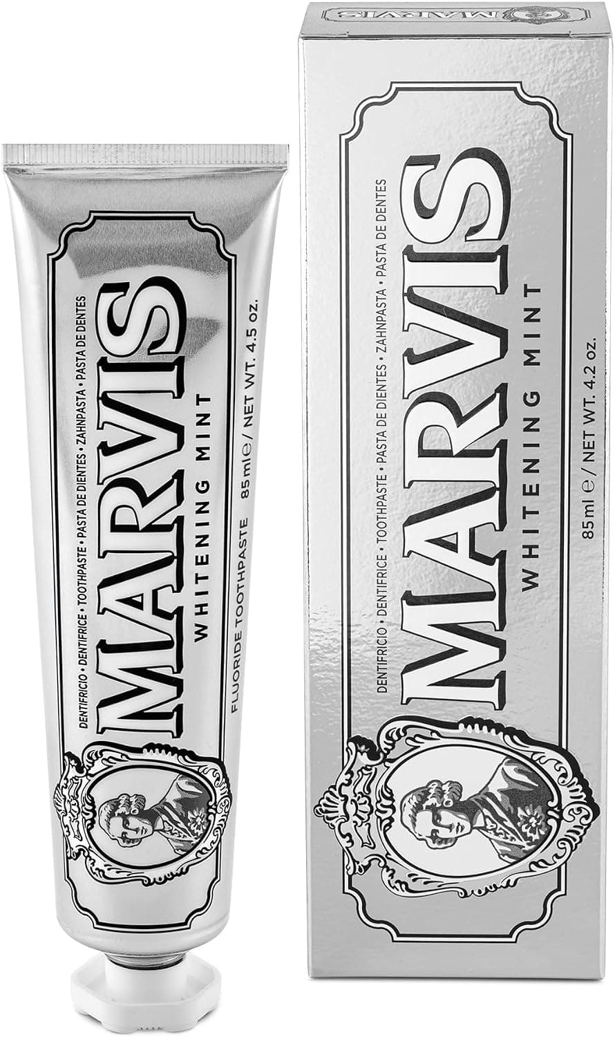 Marvis Whitening Mint Beyazlatıcı Macun, Nane, 85 Ml