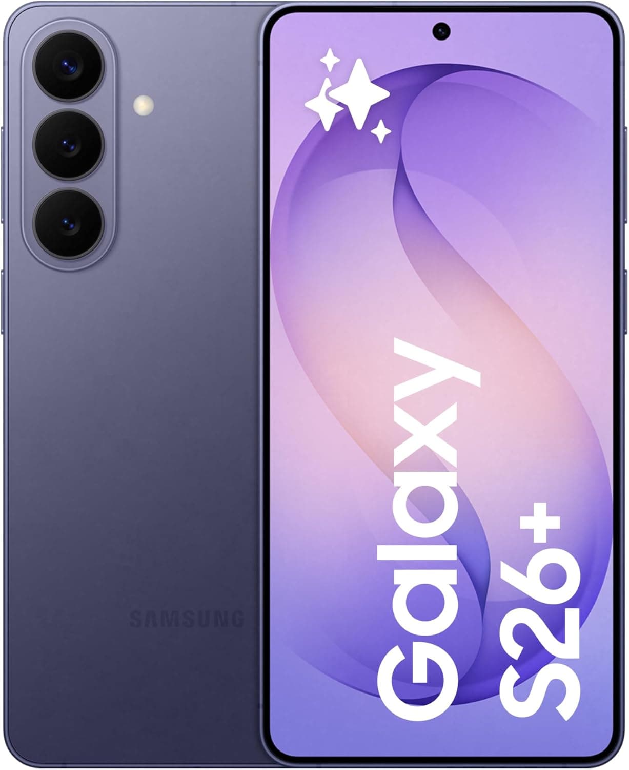 Samsung Galaxy S26Plus Kobalt Mor, 256GB Depolama, Yapay Zeka Telefonu, 12GB Bellek, Özelleştirilmiş AP, Photo Assist, 50MP Kamera, 4900mAh Pil
