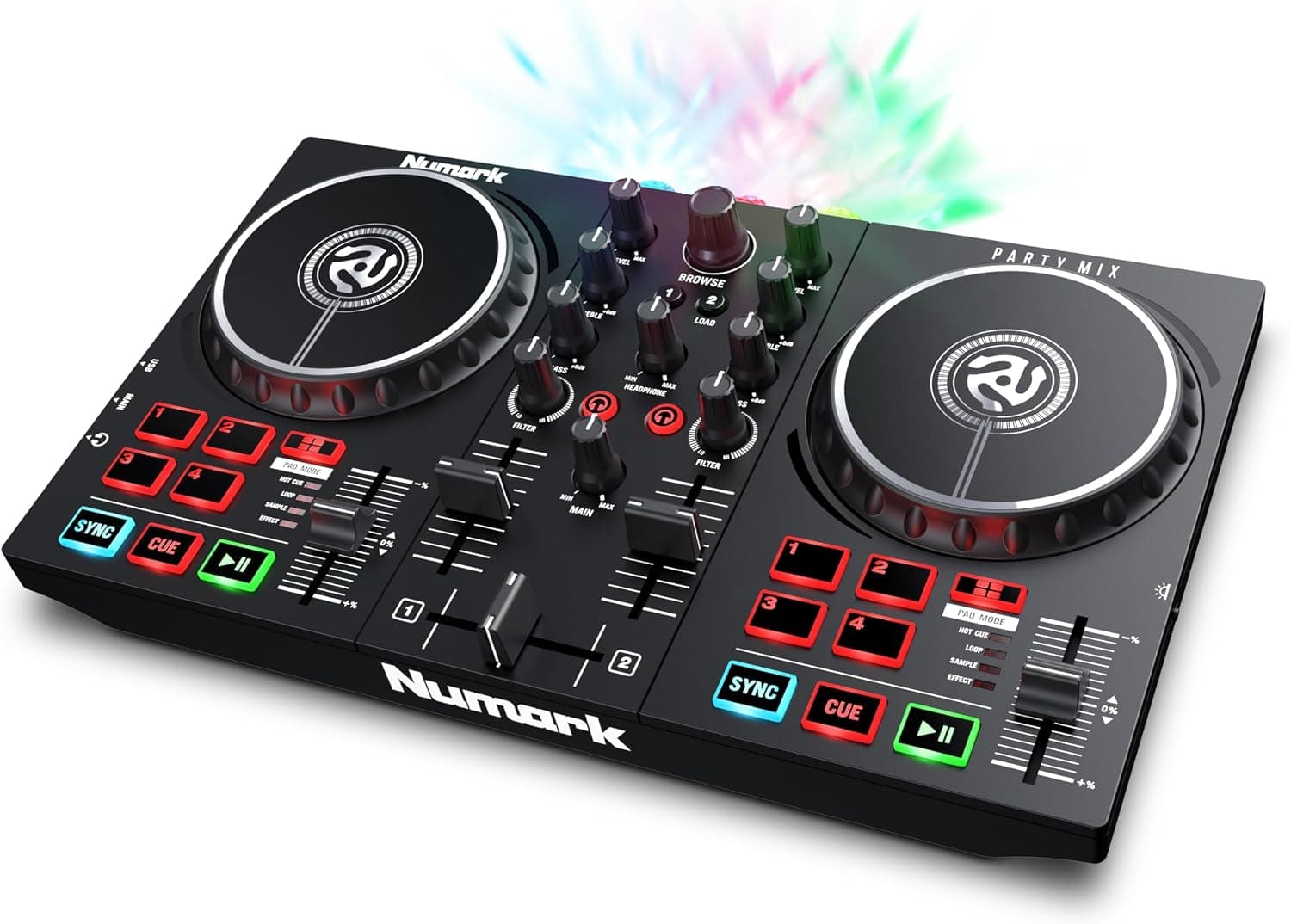 Numark Party Mix II Dahili Işıklı DJ Kontrolör