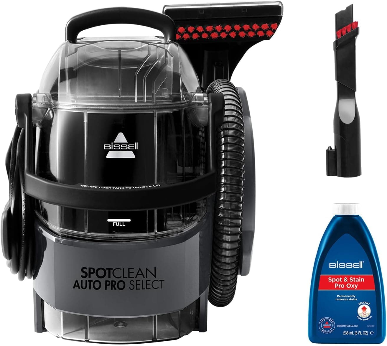 Bissell SpotClean AutoPro Select | Halı-Koltuk Yıkama ve Leke Çıkarma Makinesi | 750W | 3730N