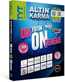 Altın Karma TYT 10 FARKLI YAYIN 10 FARKLI DENEME + SON BİR YIL ÇIKMIŞ SORULAR HEDİYE