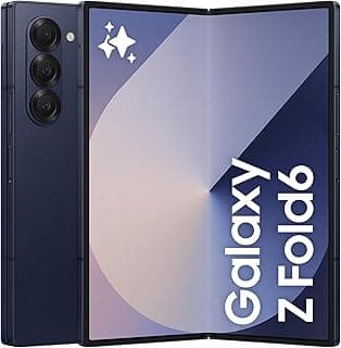 Samsung Galaxy Z Fold6, Yapay Zeka (AI) Telefon, 12GB RAM, 512GB Hafıza, Lacivert, Android Akıllı Telefon, 50MP Kamera, Büyük Ekran, Çoklu Görev, S Pen, Uzun Pil Ömrü (Samsung Türkiye Garantili)