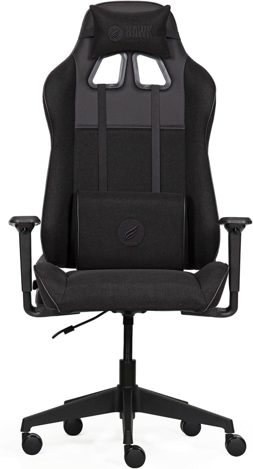 Hawk Gaming Chair Fab E1 Siyah Kumaş Oyuncu Koltuğu