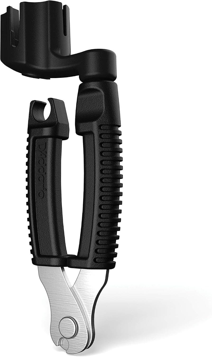 Planet Waves D'Addario Accessories Pro-Winder - Gitar Teli Sargısı, Kesici, Köprü Pimi Çekici, Üstün Ergonomik Hepsi Bir Arada Alet, Germe İçin, Siyah