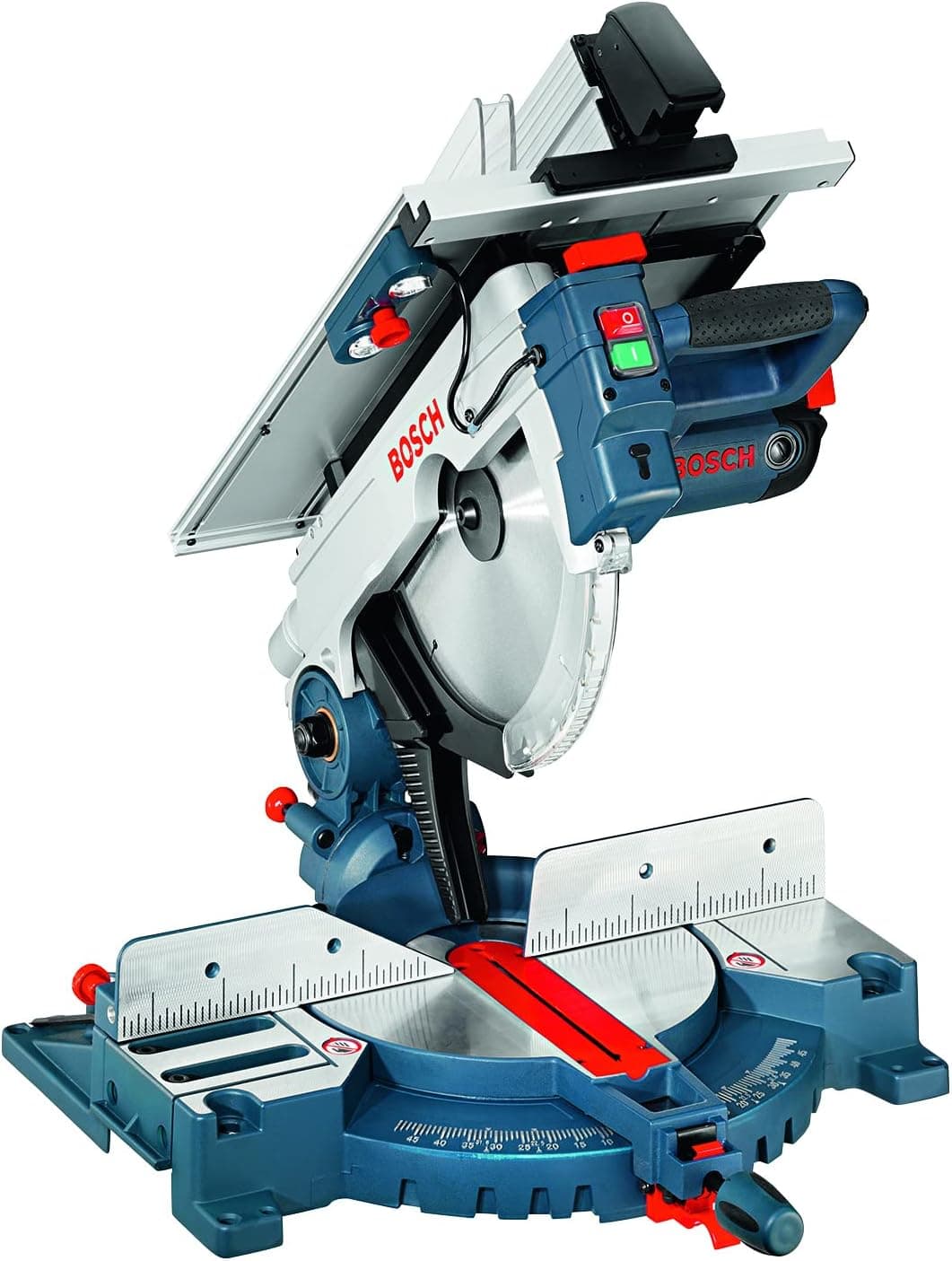 Bosch Professional GTM 12 JL Üstten Tablalı Gönye Kesme Makinesi (1.800 W, Testere bıçak çapı: 305 mm, Göbek çapı: 30 mm)