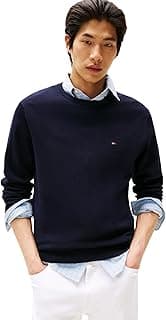 Tommy Hilfiger Essential Cotton Crew Neck Mw0mw14748 Kısa kollu polo tişört Erkek