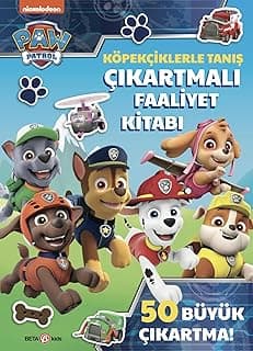 Paw Patrol Köpekçiklerle Tanış Çıkartmalı Faaliyet Kitabı